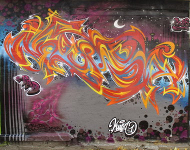 Graffiti Wall - Photo by KUBA182 - kuba, pad (2016)