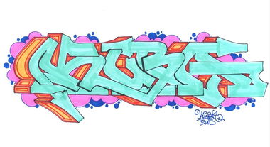 Graffiti Sketch - Photo by KUBA182 - kubakubsen, kuba, pad (2020)