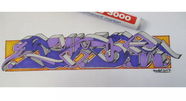 Graffiti Sketch - Photo by KUBA182 - kuba, pad, paintalldays (2017)