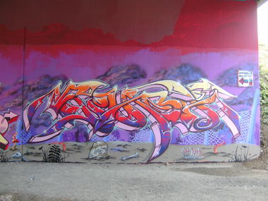 Graffiti Wall - Photo by KUBA182 - kuba, pad, tmf (2018)