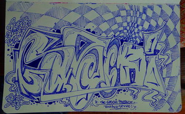Graffiti Sketch - Photo by KUBA182 - kuba, gaschi (2015)
