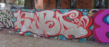 Graffiti Wall - Photo by KUBA182 - kuba, pad, dresden (2015)