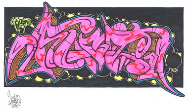 Graffiti Wall - Photo by KUBA182 - kuba, pad (2018)