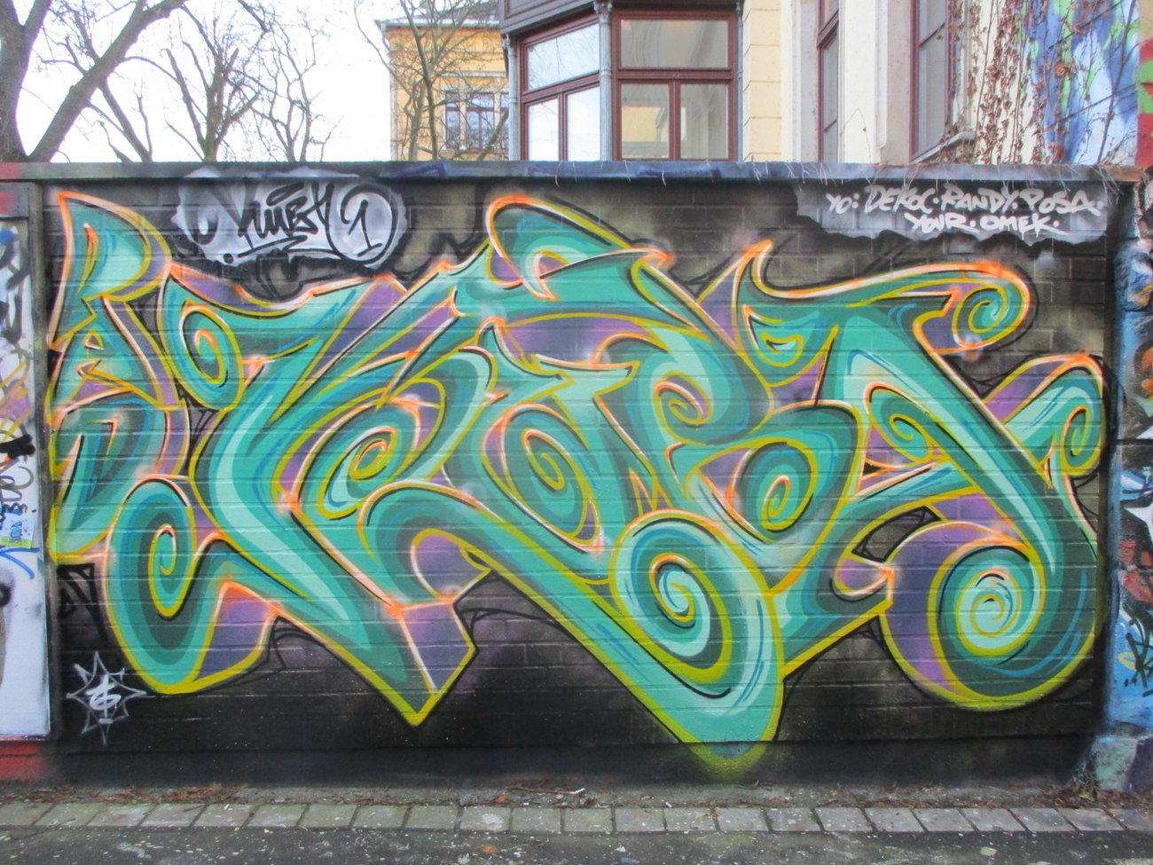 Graffiti Wall - Photo by KUBA182 - kuba, le, pad (2016)