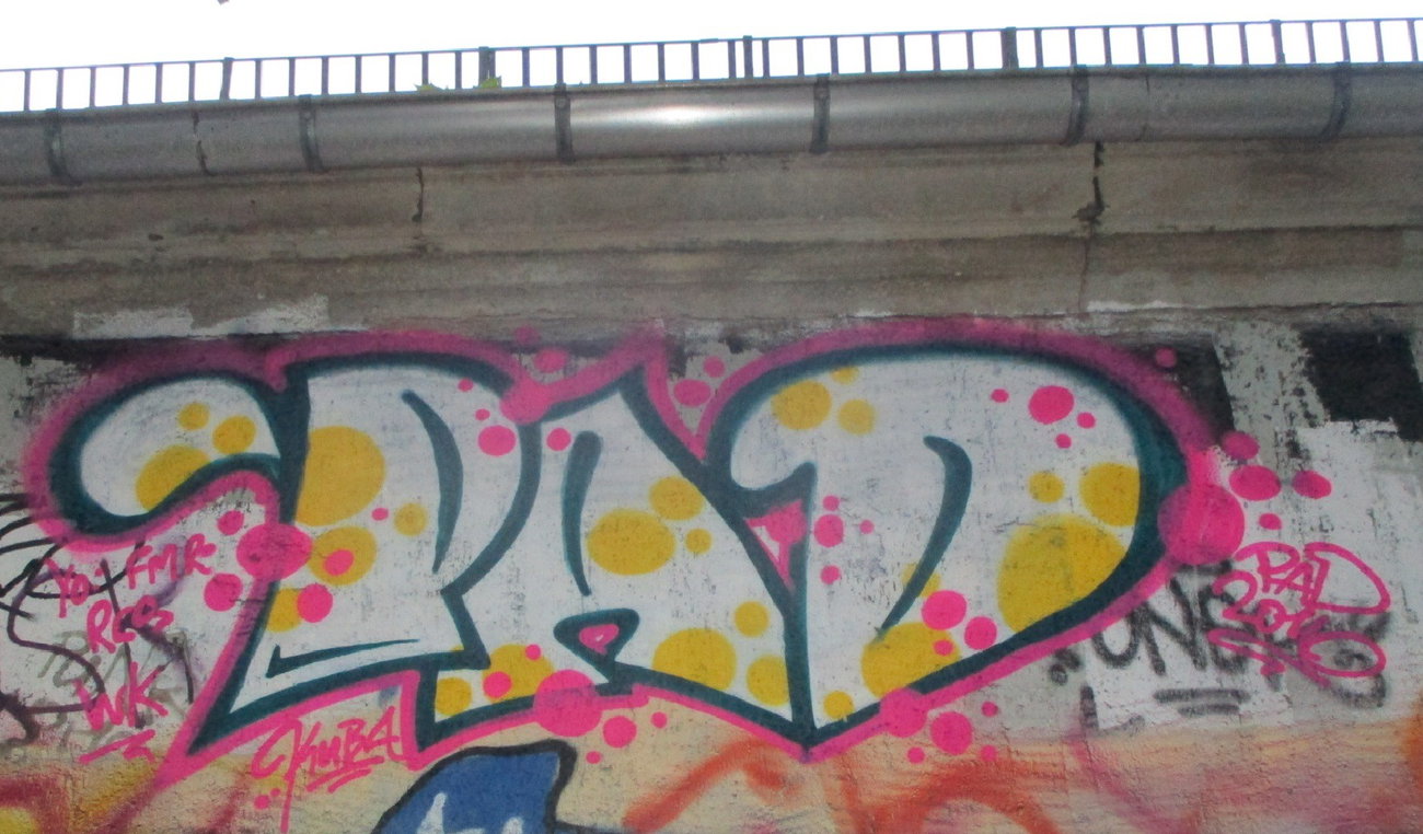 Graffiti Wall - Photo by KUBA182 - PAD, Kuba (2016)