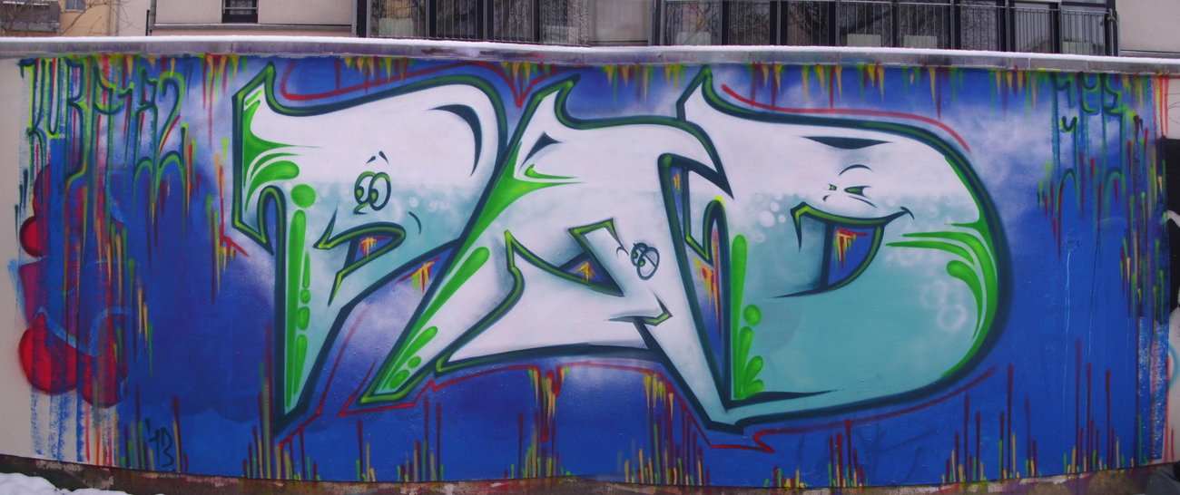 Graffiti Wall - Photo by KUBA182 - pad (2013)
