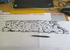 Graffiti Sketch - Photo by KUBA182 - kuba, paintalldays (2017)