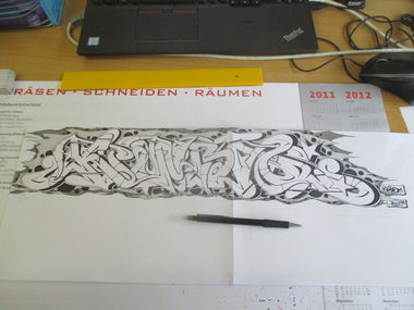 Graffiti Sketch - Photo by KUBA182 - kuba, paintalldays (2017)