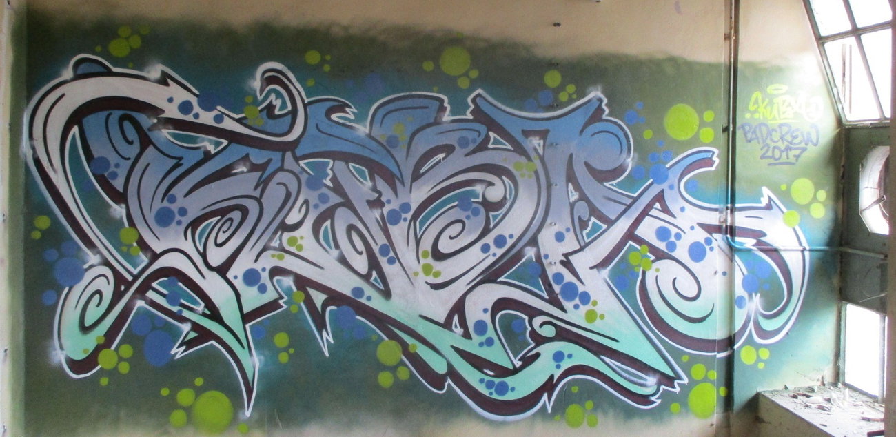 Graffiti Wall - Photo by KUBA182 - kuba, pad (2017)