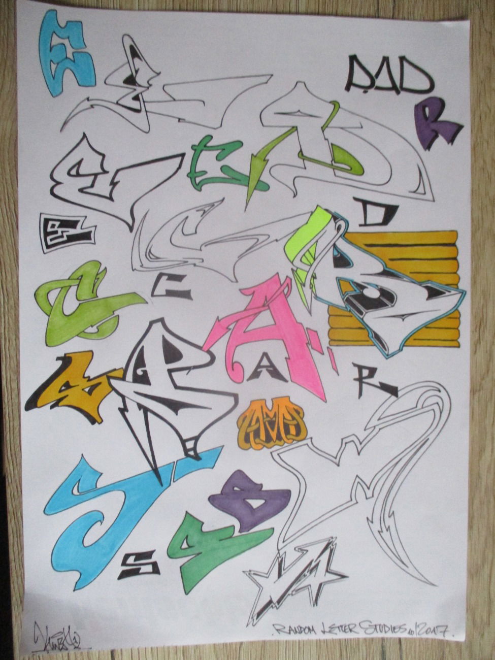 Graffiti Sketch - Photo by KUBA182 - kuba, kubakubsen, pad (2017)