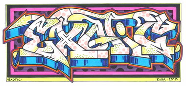 Graffiti Wall - Photo by KUBA182 - kuba182, kubakubsen182, kuba1 (2017)