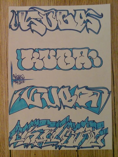 Graffiti Sketch - Photo by KUBA182 - kuba (2019)