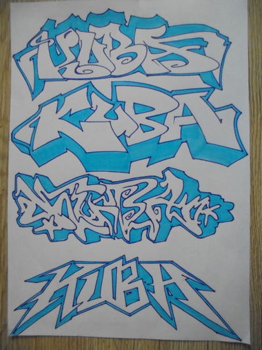 Graffiti Sketch - Photo by KUBA182 - kuba (2018)
