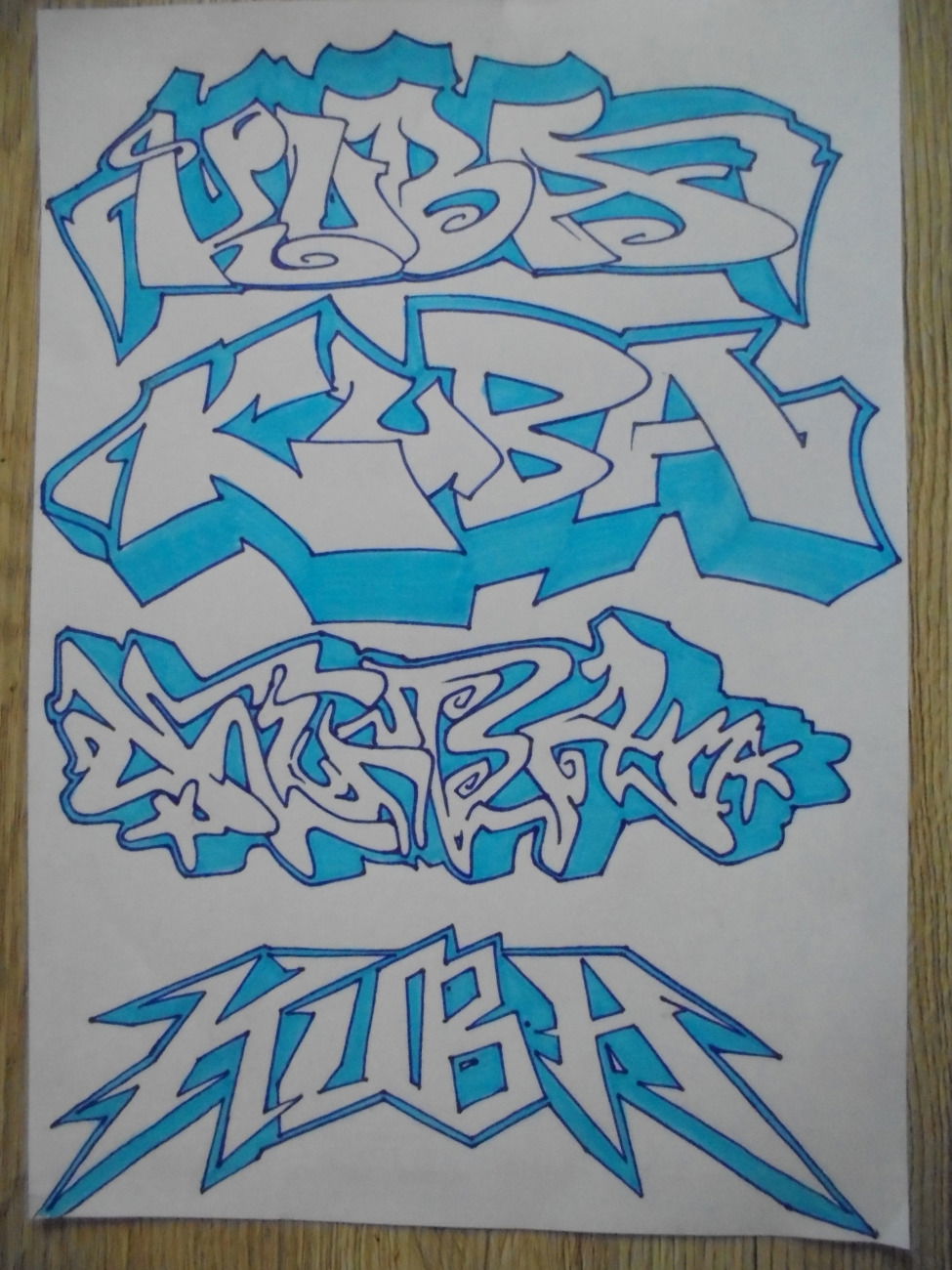 Graffiti Sketch - Photo by KUBA182 - kuba (2018)
