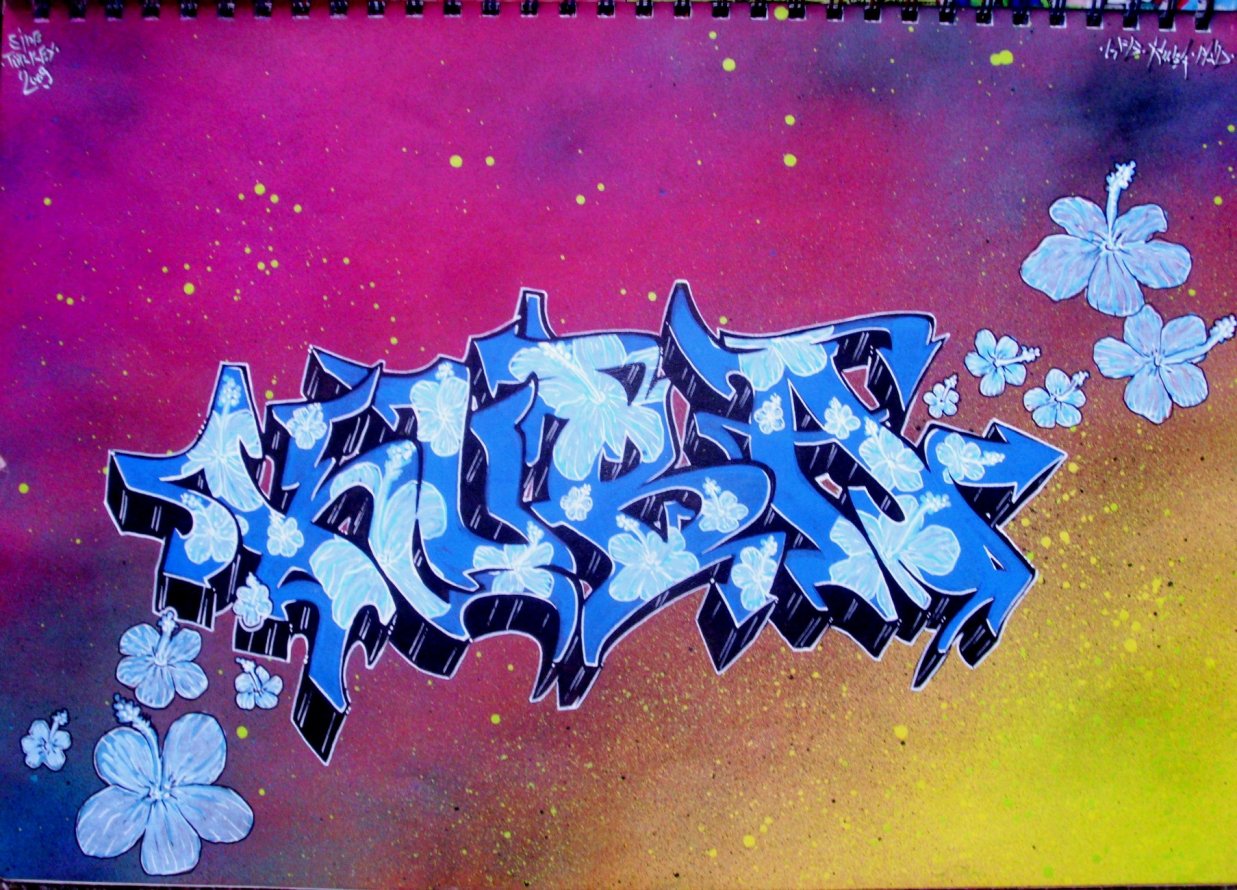 Graffiti Sketch - Photo by KUBA182 - Kuba, Pad (2009)
