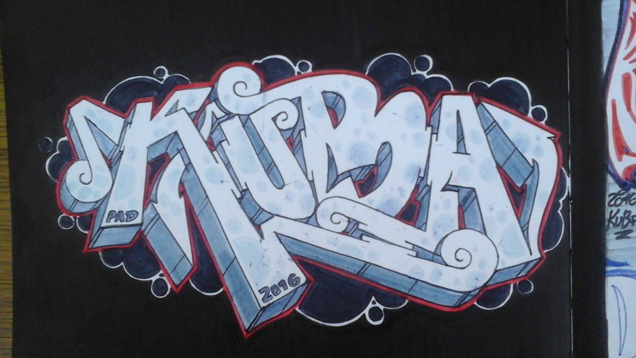 Graffiti Sketch - Photo by KUBA182 - kuba, pad (2016)