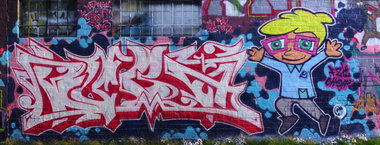 Graffiti Wall - Photo by KUBA182 - kuba, dekoc, pad (2013)