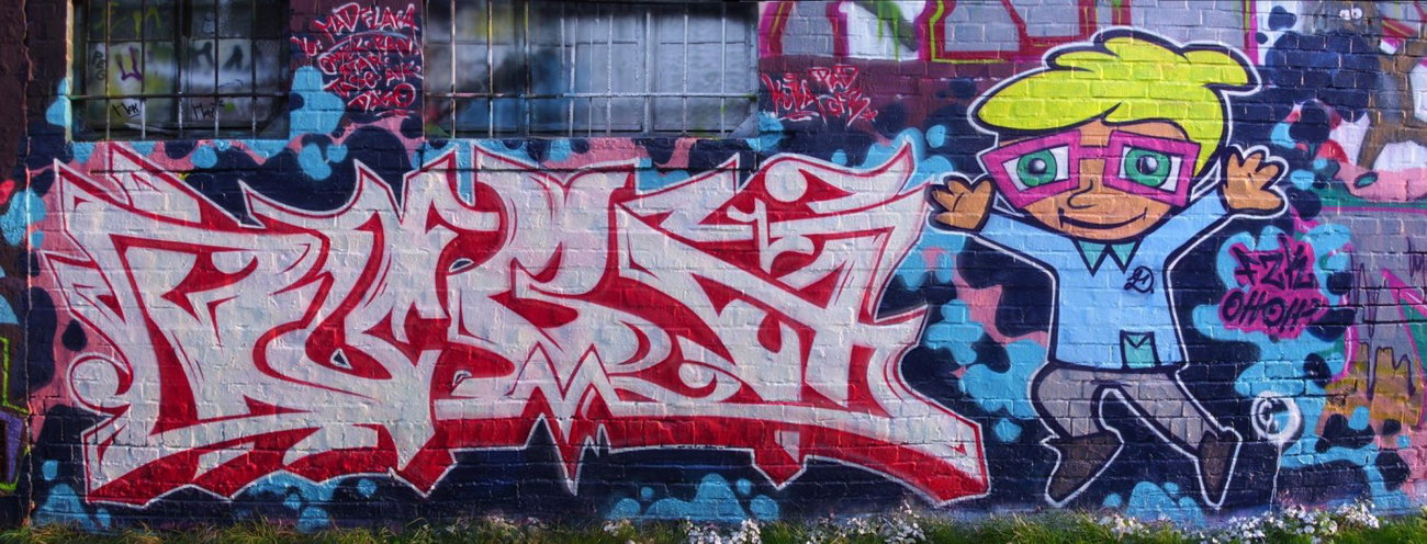 Graffiti Wall - Photo by KUBA182 - kuba, dekoc, pad (2013)