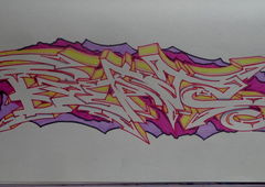 Graffiti Sketch - Photo by KUBA182 - kuba, beats, pad (2015)