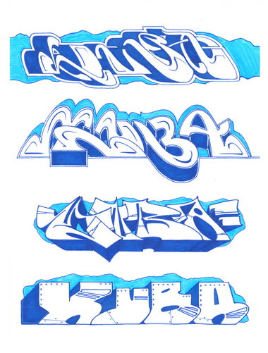 Graffiti Sketch - Photo by KUBA182 - kuba, pad, paintalldays (2019)