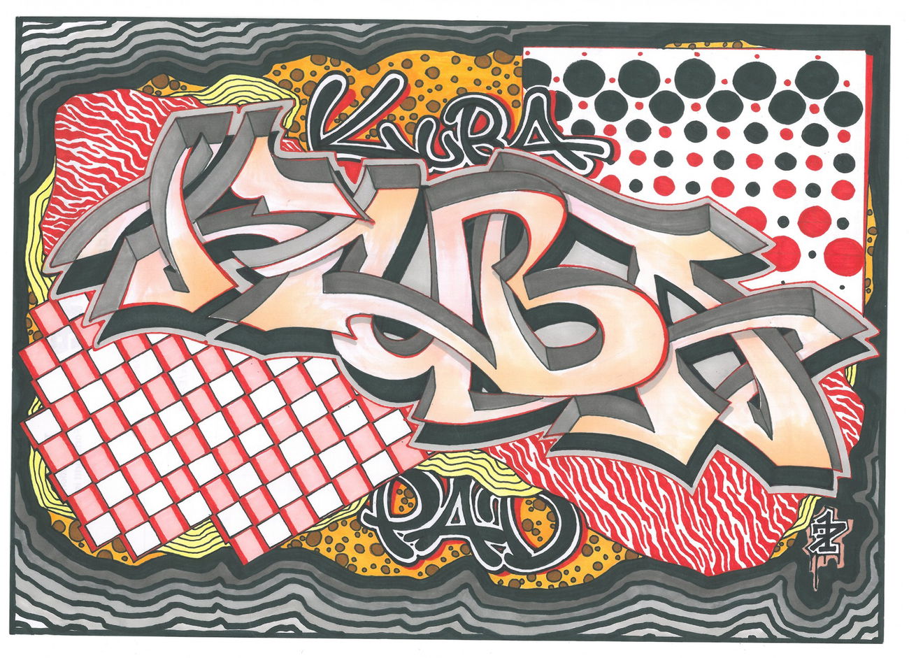 Graffiti Sketch - Photo by KUBA182 - Kuba, PAD (2017)