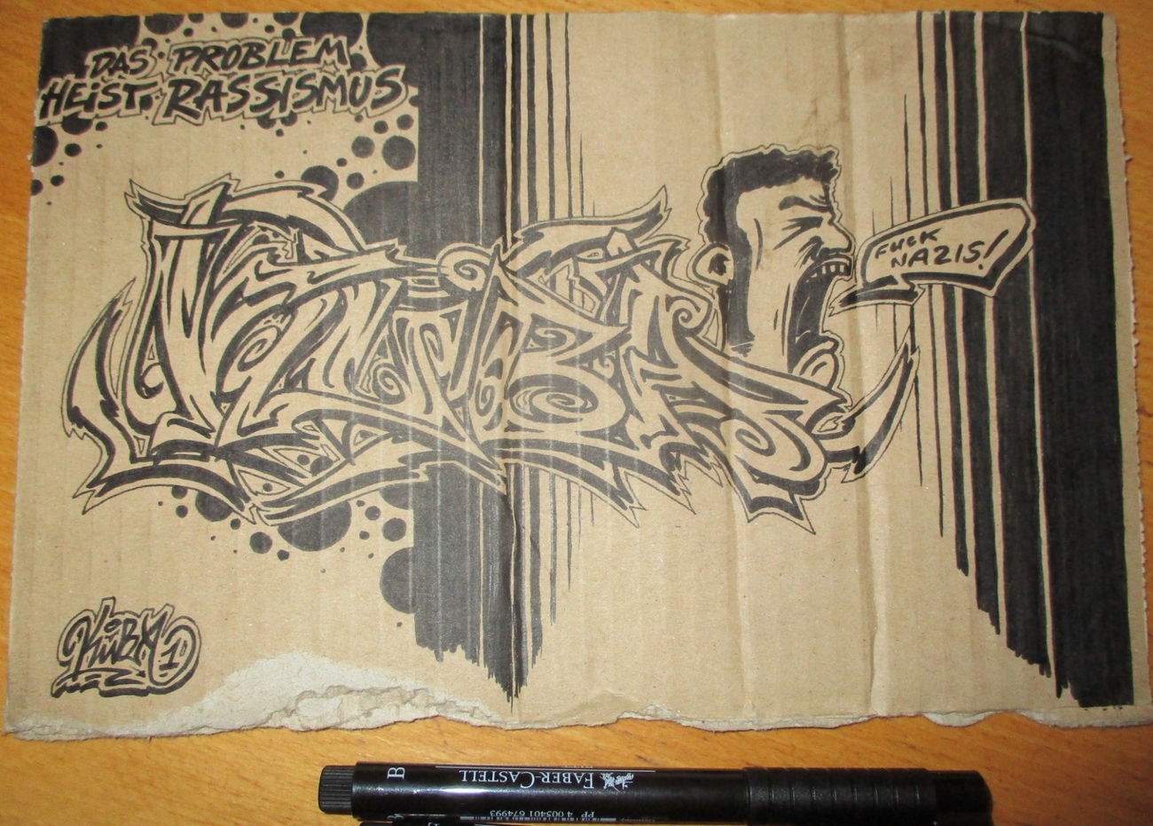 Graffiti Sketch - Photo by KUBA182 - kuba, pad (2016)