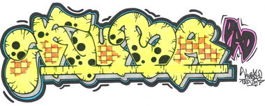 Graffiti Sketch - Photo by KUBA182 - kuba, pad, sketch (2017)