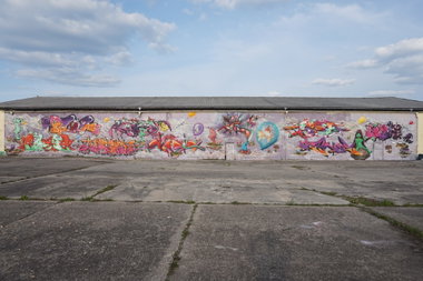 Graffiti Wall - Photo by KUBA182 - PAD, Dexer, Kuba (2016)