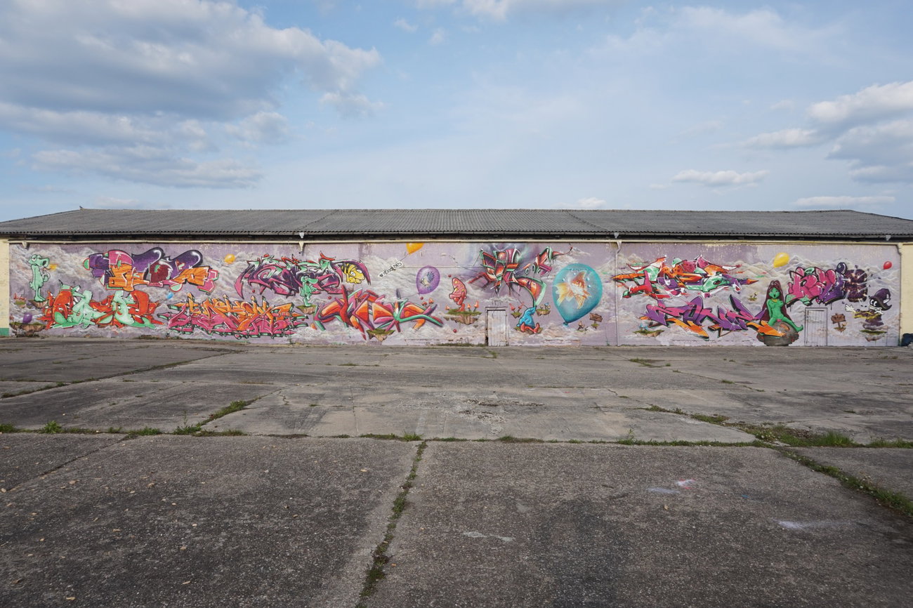Graffiti Wall - Photo by KUBA182 - PAD, Dexer, Kuba (2016)