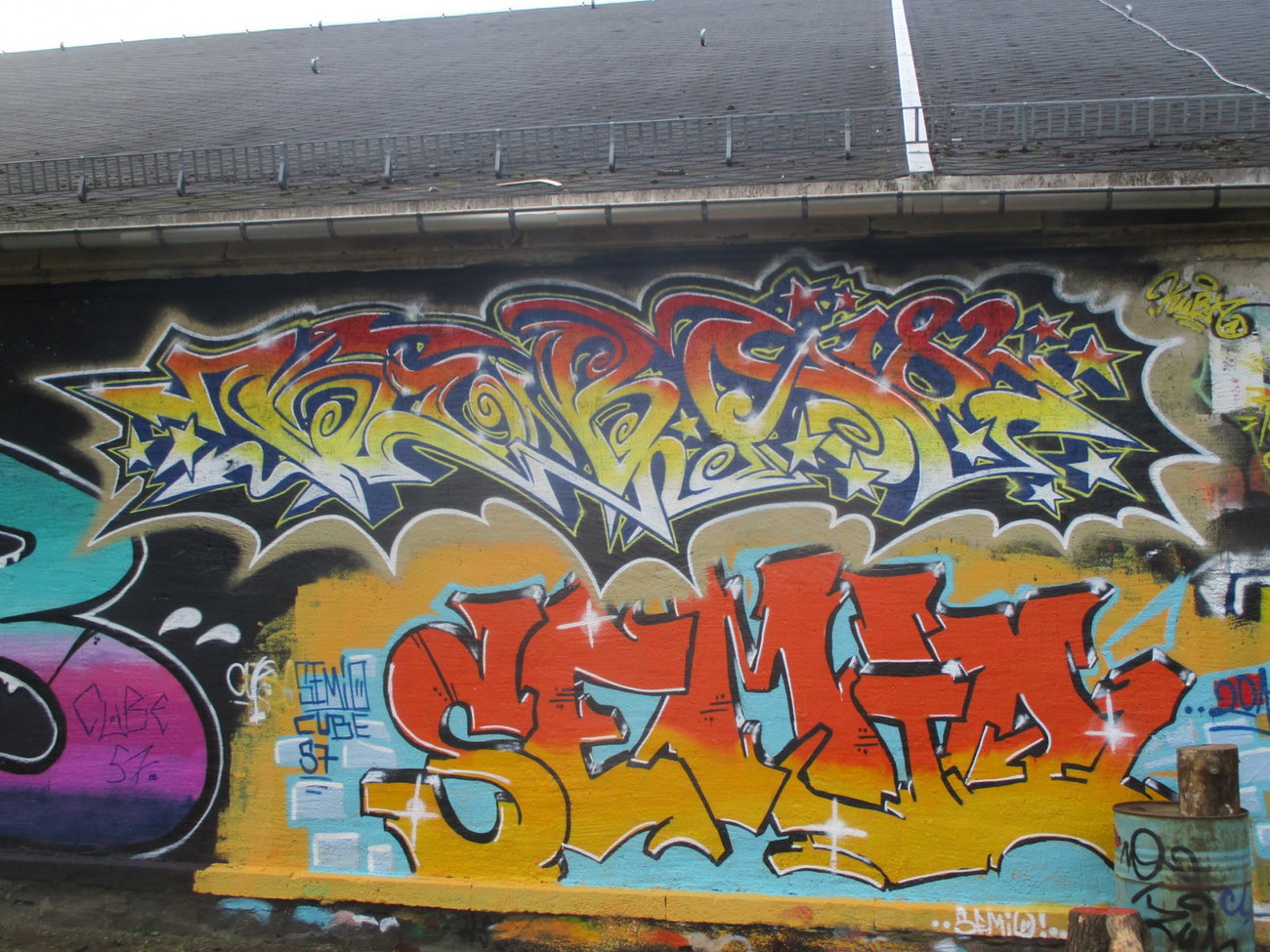 Graffiti Wall - Photo by KUBA182 - kuba, pad (2017)