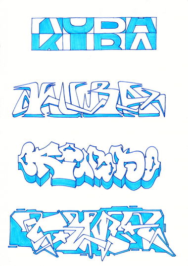 Graffiti Sketch - Photo by KUBA182 (2019)