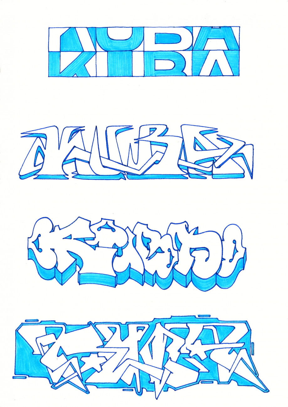 Graffiti Sketch - Photo by KUBA182 (2019)