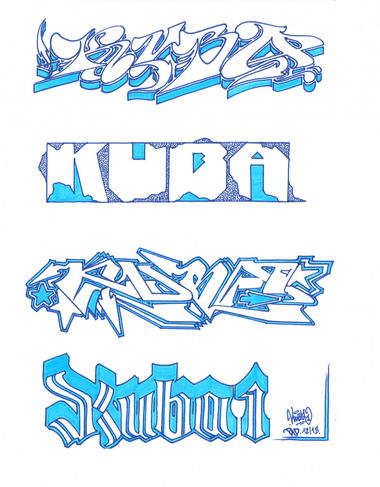 Graffiti Wall - Photo by KUBA182 - kuba (2019)