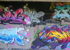 Graffiti Wall - Photo by KUBA182 - UrbanSyndromes20, Dresden, Spot198