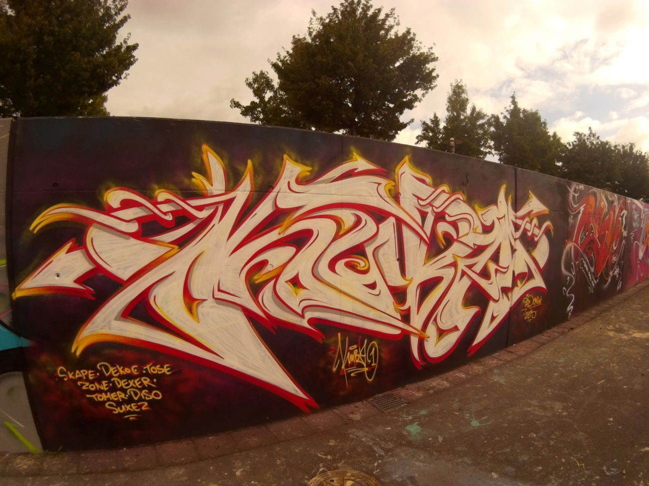 Graffiti Wall - Photo by KUBA182 - kuba, pad (2015)