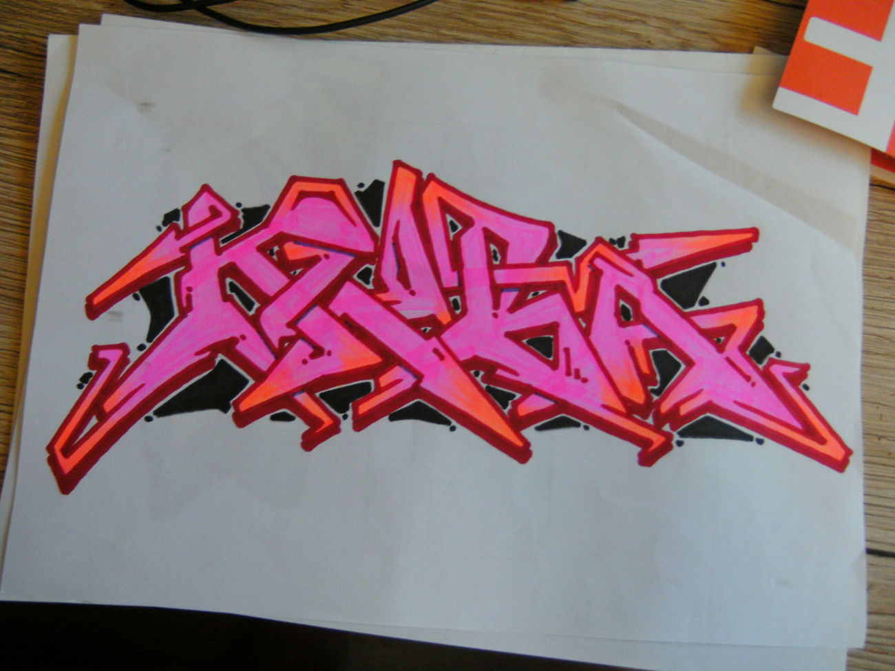 Graffiti Sketch - Photo by KUBA182 - kuba, pad (2018)