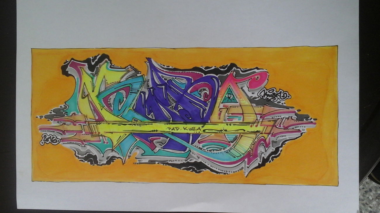 Graffiti Sketch - Photo by KUBA182 - kuba, pad (2016)