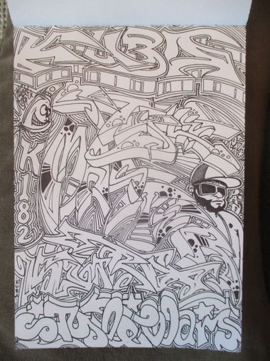 Graffiti Sketch - Photo by KUBA182 - kuba (2017)