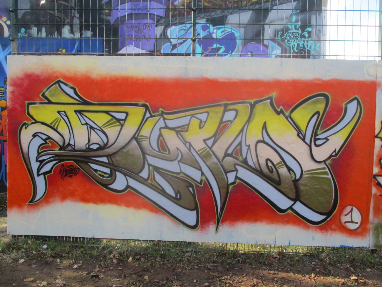 Graffiti Wall - Photo by KUBA182 - kuba, pad, duplo (2017)