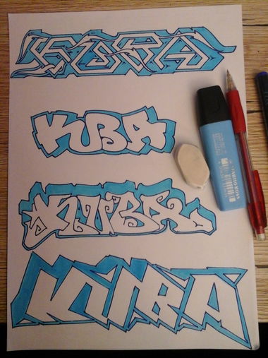 Graffiti Sketch - Photo by KUBA182 - kuba (2018)