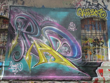 Graffiti Wall - Photo by KUBA182 - pad, kuba (2017)