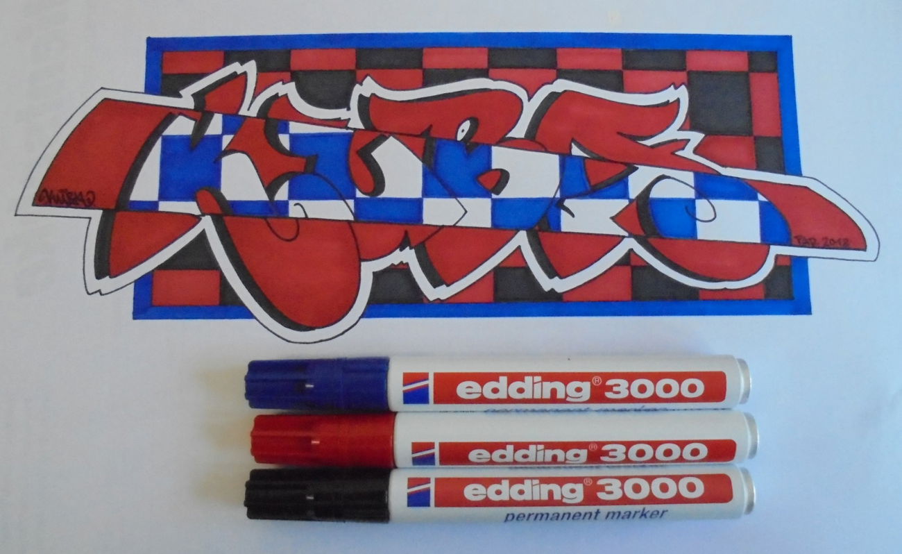 Graffiti Sketch - Photo by KUBA182 - kuba, pad, paintalldays (2018)