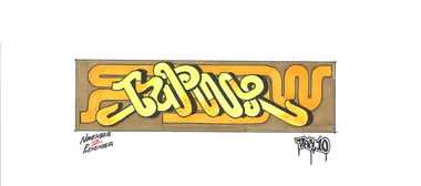 Graffiti Sketch - Photo by KUBA182 - kuba, jurne (2017)