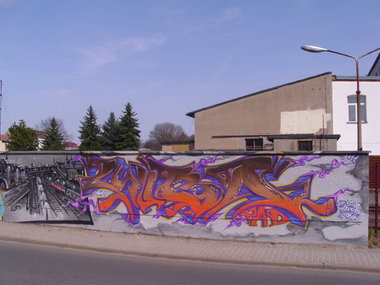 Graffiti Wall in Deutschland - Photo by KUBA182 - kuba, pad (2011)