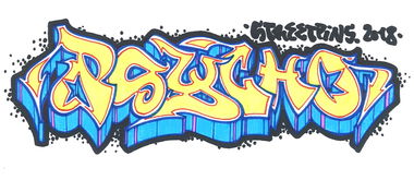 Graffiti Wall - Photo by KUBA182 - psycho, kuba, pad (2018)