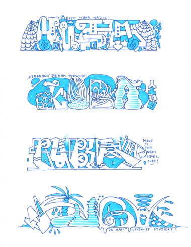 Graffiti Sketch - Photo by KUBA182 (2019)