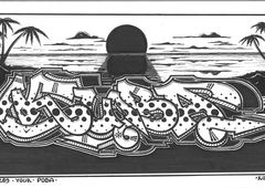 Graffiti Sketch - Photo by KUBA182 - kuba, pad, blacksunset (2017)