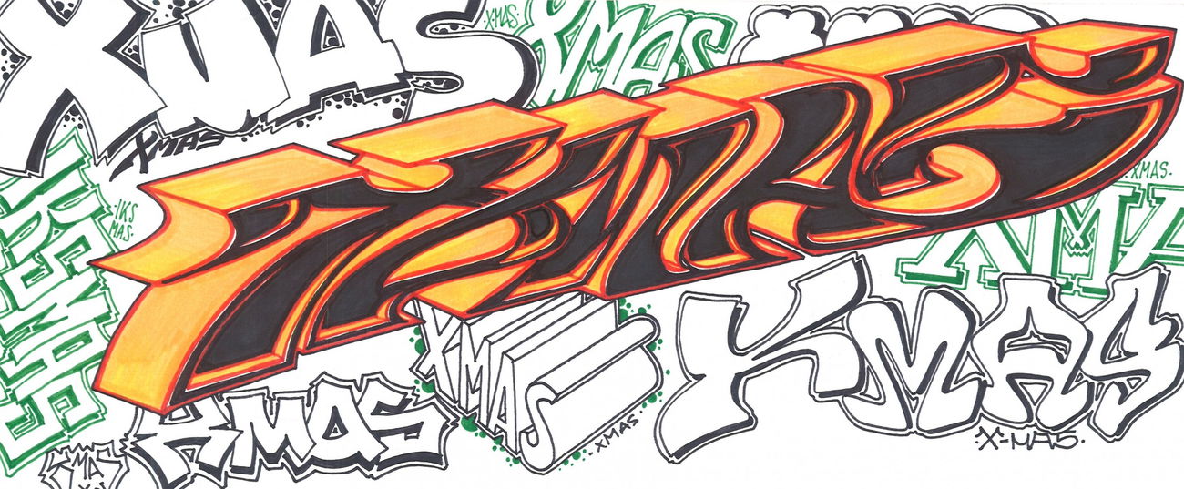 Graffiti Wall - Photo by KUBA182 - kuba, pad, xmas (2018)