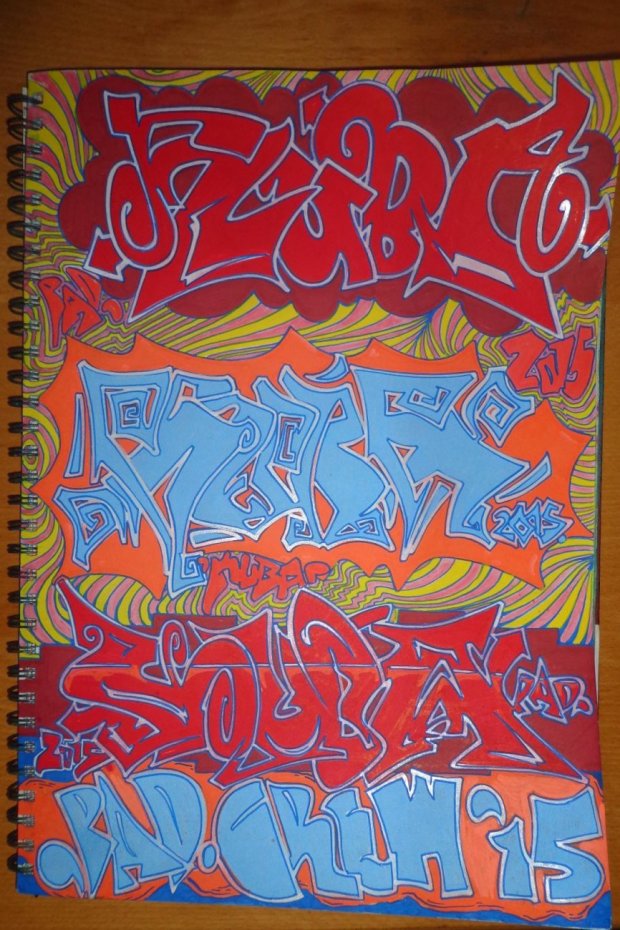 Graffiti Sketch in Dresden - Photo by KUBA182 - Kuba, Pad (2015)