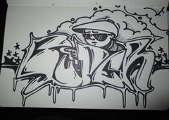 Graffiti Sketch - Photo by KUBA182 - kuba, pad (2015)